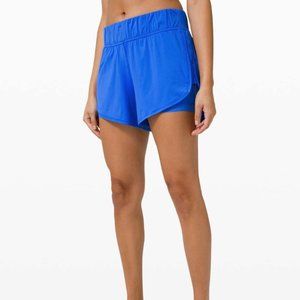 Lululemon Strides Ahead High-Rise Short 4" Size 6 Wild Bluebell